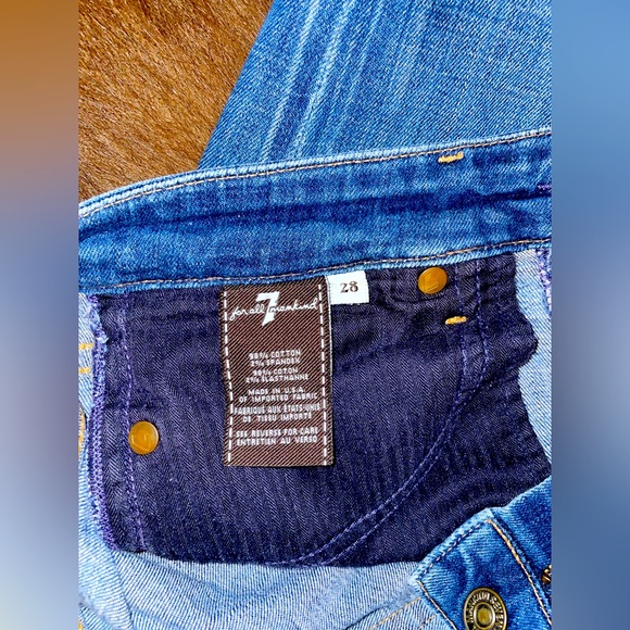 Womens “7 for all mankind” jeans, size 28 - Picture 4 of 4